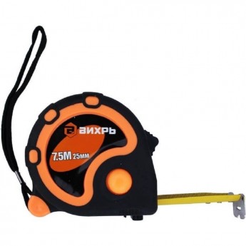 Рулетка ВИХРЬ 7,5мх25мм Рулетка ВИХРЬ 7,5мх25мм