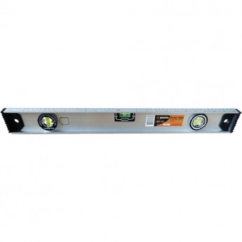 Уровень алюминиевый ВИХРЬ "Рельс", 1000 мм, 3 глазка (1 поворотный)